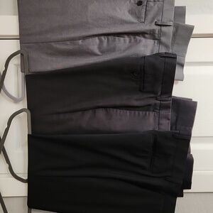 3 Banana Republic Express  Pants Office Career Academia 33x31 33x32 Slim Fits